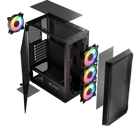 Komputer Portos ARGB AMD-5600X RTX5060Ti 16GB DDR4 1000SSD Win11Pro